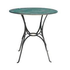 METAL ROUND TABLE     - CAFE, SIDE TABLES